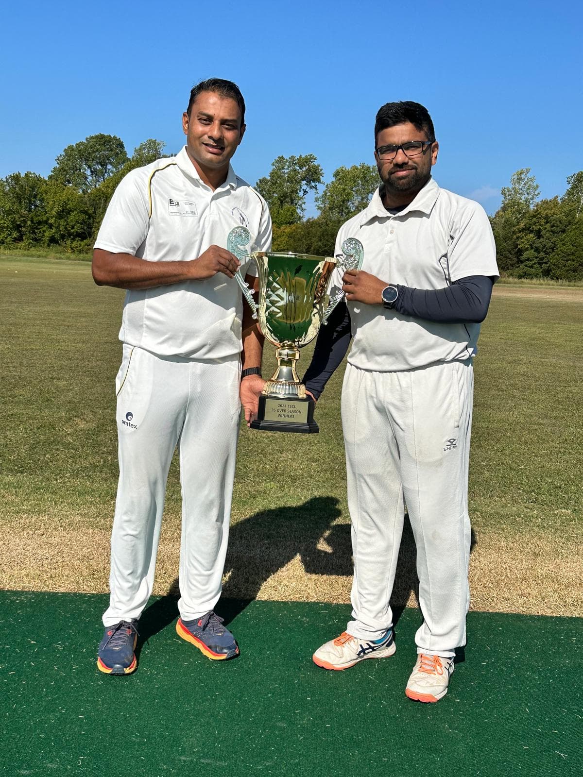 Dcorp Cricket Club match action